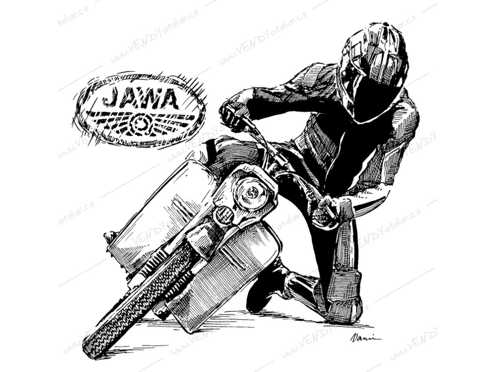 Jawa fichtl - motocykl